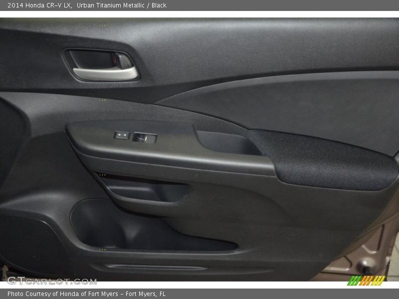 Urban Titanium Metallic / Black 2014 Honda CR-V LX