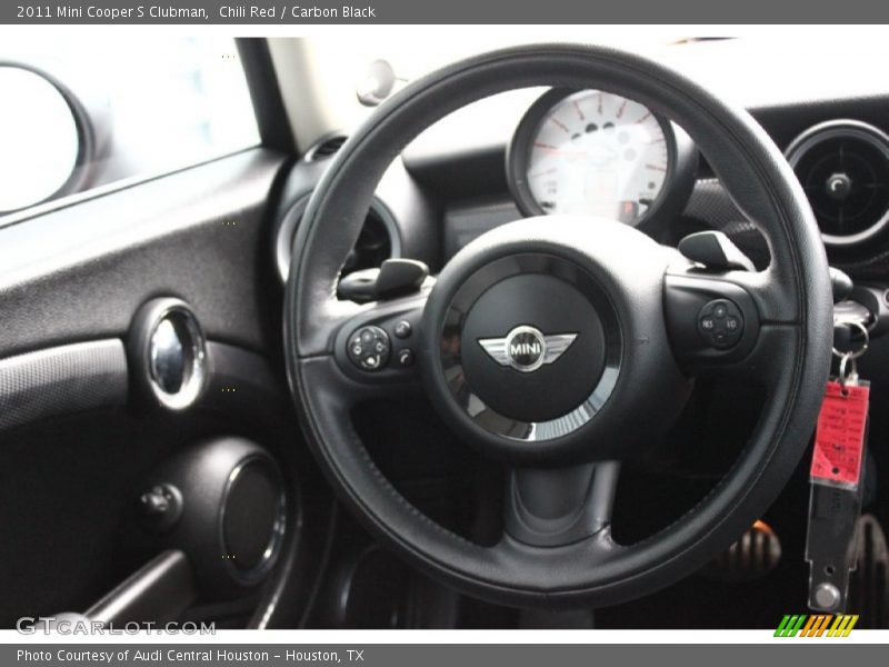 Chili Red / Carbon Black 2011 Mini Cooper S Clubman