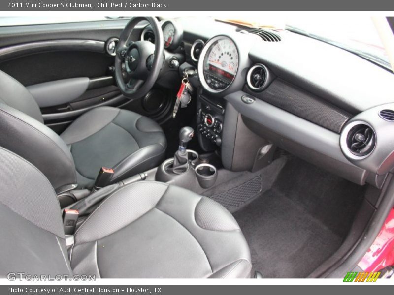 Chili Red / Carbon Black 2011 Mini Cooper S Clubman