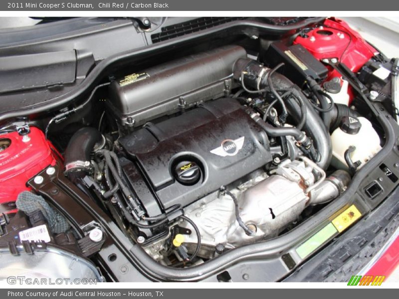 Chili Red / Carbon Black 2011 Mini Cooper S Clubman