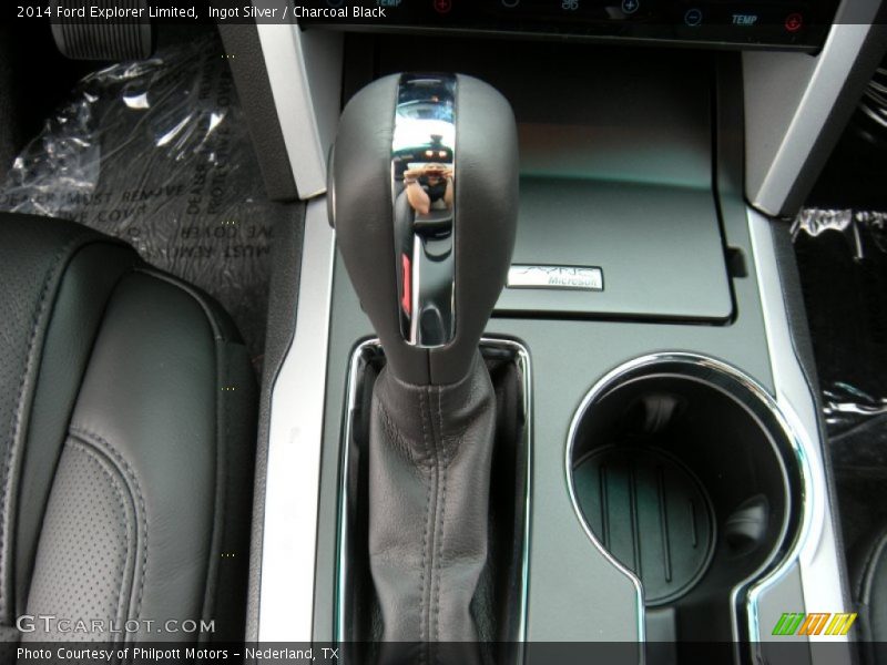 Ingot Silver / Charcoal Black 2014 Ford Explorer Limited