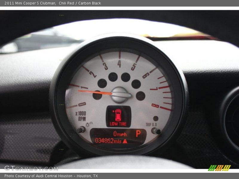 Chili Red / Carbon Black 2011 Mini Cooper S Clubman