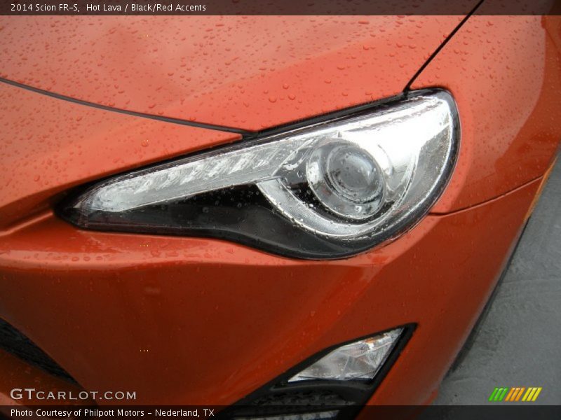 Hot Lava / Black/Red Accents 2014 Scion FR-S