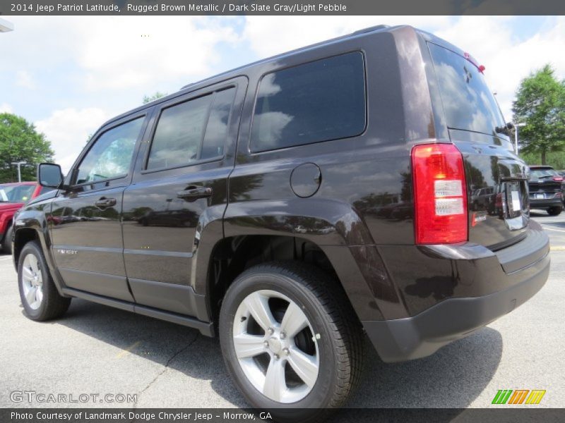 Rugged Brown Metallic / Dark Slate Gray/Light Pebble 2014 Jeep Patriot Latitude