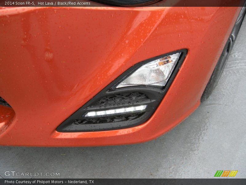 Hot Lava / Black/Red Accents 2014 Scion FR-S