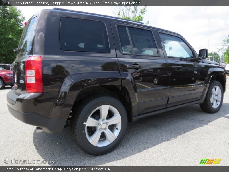 Rugged Brown Metallic / Dark Slate Gray/Light Pebble 2014 Jeep Patriot Latitude