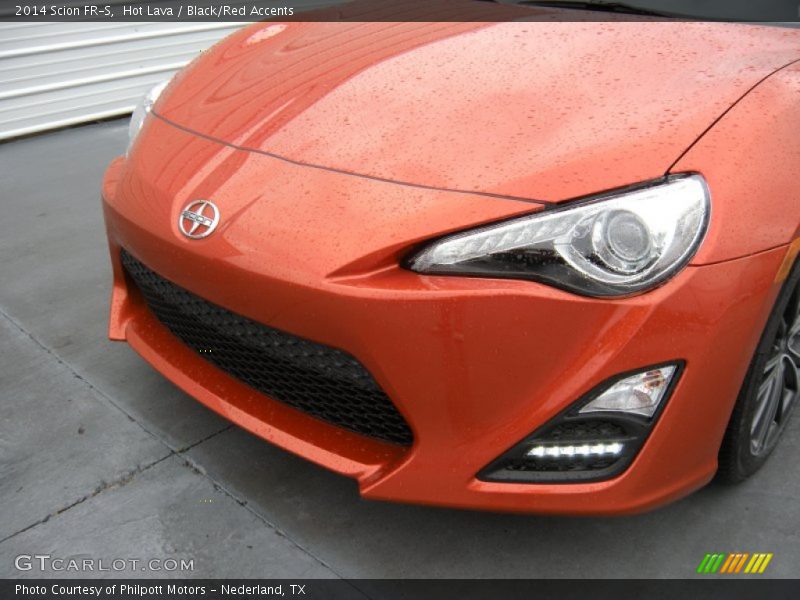 Hot Lava / Black/Red Accents 2014 Scion FR-S