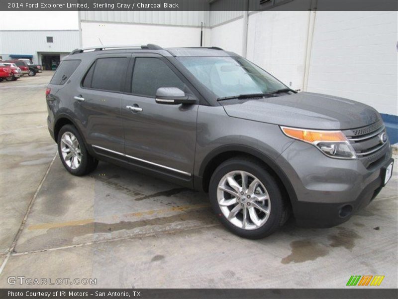 Sterling Gray / Charcoal Black 2014 Ford Explorer Limited
