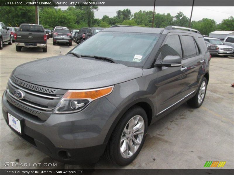 Sterling Gray / Charcoal Black 2014 Ford Explorer Limited