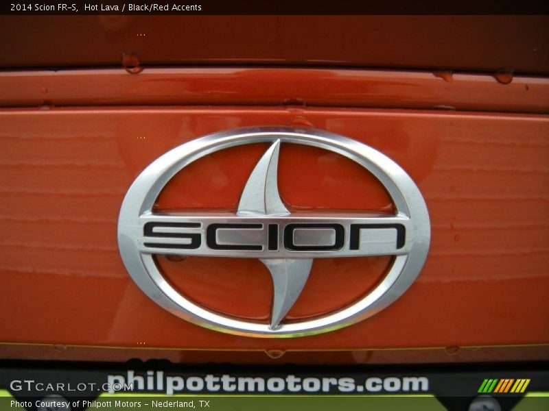 Hot Lava / Black/Red Accents 2014 Scion FR-S