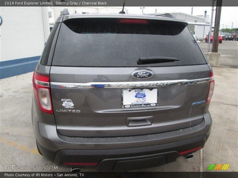 Sterling Gray / Charcoal Black 2014 Ford Explorer Limited