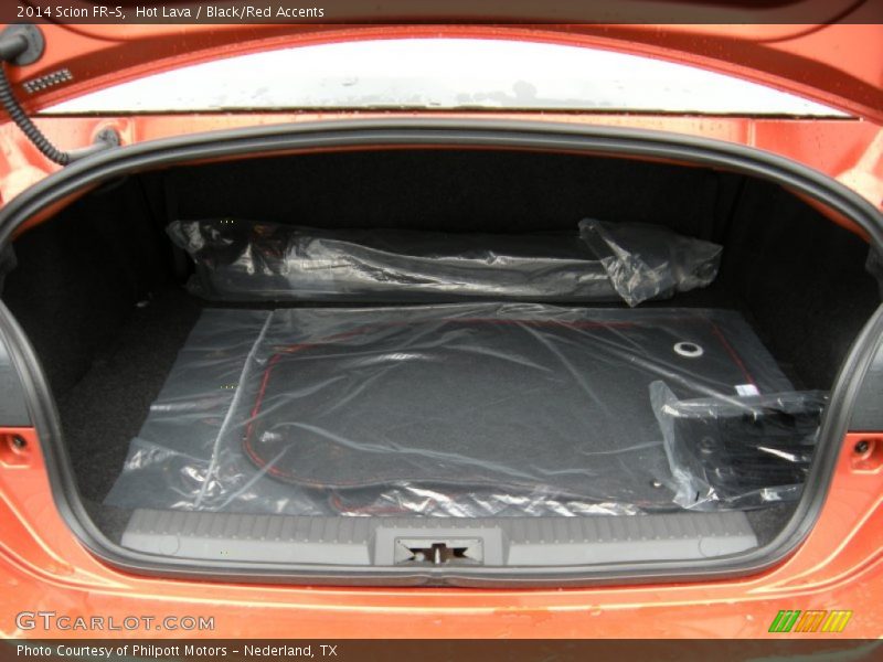 Hot Lava / Black/Red Accents 2014 Scion FR-S
