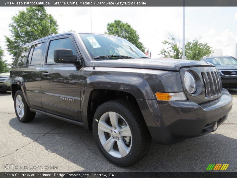Granite Crystal Metallic / Dark Slate Gray/Light Pebble 2014 Jeep Patriot Latitude