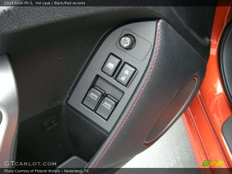 Hot Lava / Black/Red Accents 2014 Scion FR-S
