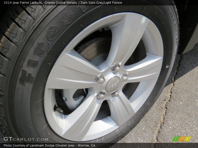 Granite Crystal Metallic / Dark Slate Gray/Light Pebble 2014 Jeep Patriot Latitude
