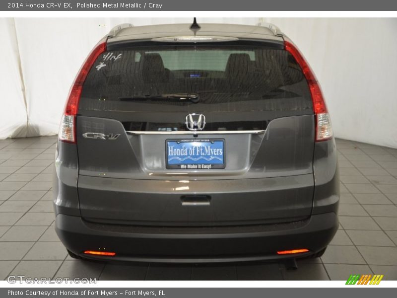 Polished Metal Metallic / Gray 2014 Honda CR-V EX