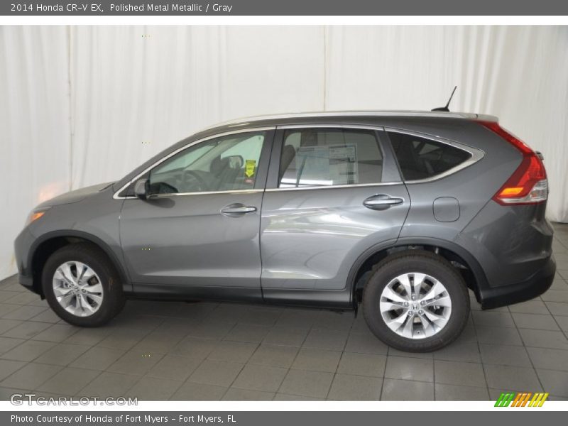 Polished Metal Metallic / Gray 2014 Honda CR-V EX