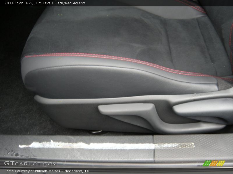 Hot Lava / Black/Red Accents 2014 Scion FR-S