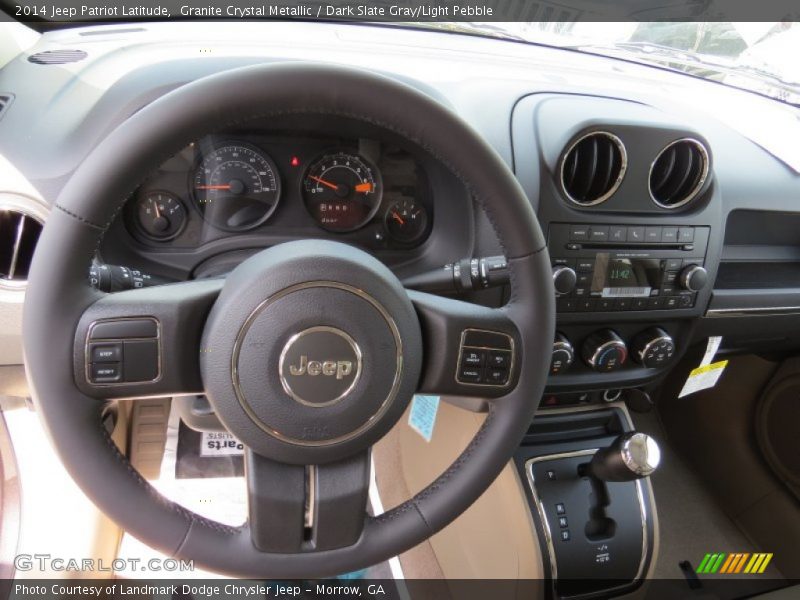 Granite Crystal Metallic / Dark Slate Gray/Light Pebble 2014 Jeep Patriot Latitude
