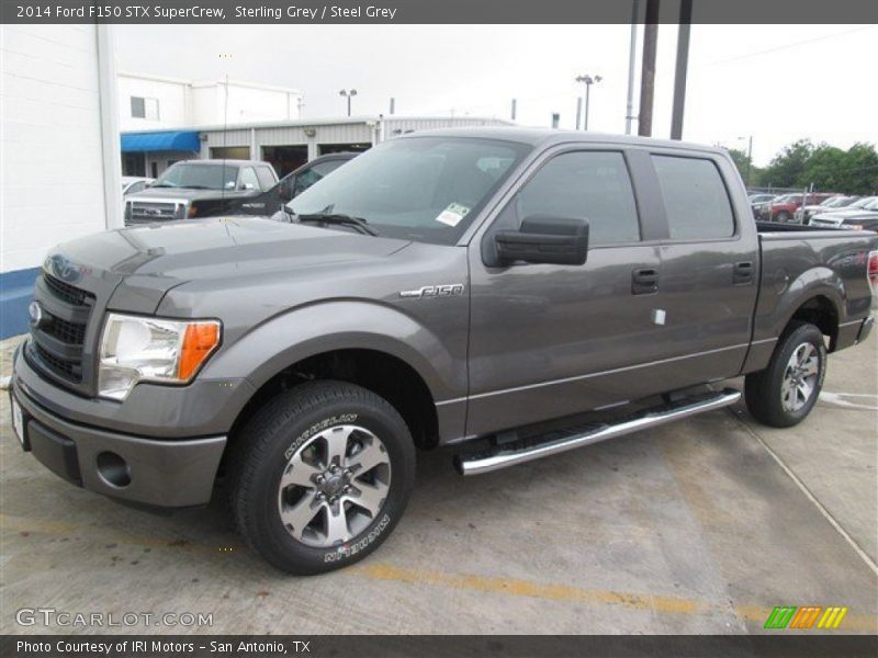 Sterling Grey / Steel Grey 2014 Ford F150 STX SuperCrew