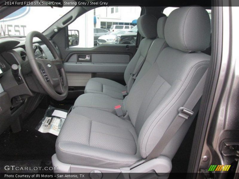 Sterling Grey / Steel Grey 2014 Ford F150 STX SuperCrew