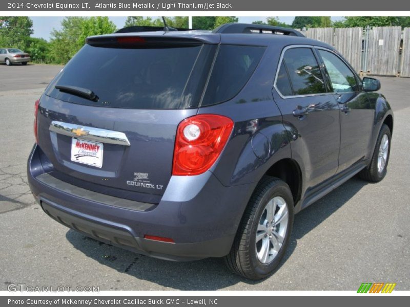 Atlantis Blue Metallic / Light Titanium/Jet Black 2014 Chevrolet Equinox LT