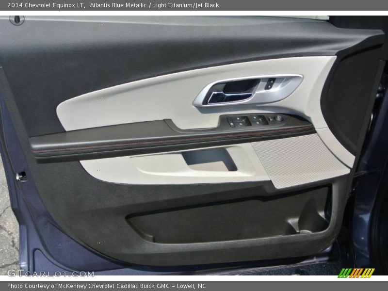 Atlantis Blue Metallic / Light Titanium/Jet Black 2014 Chevrolet Equinox LT