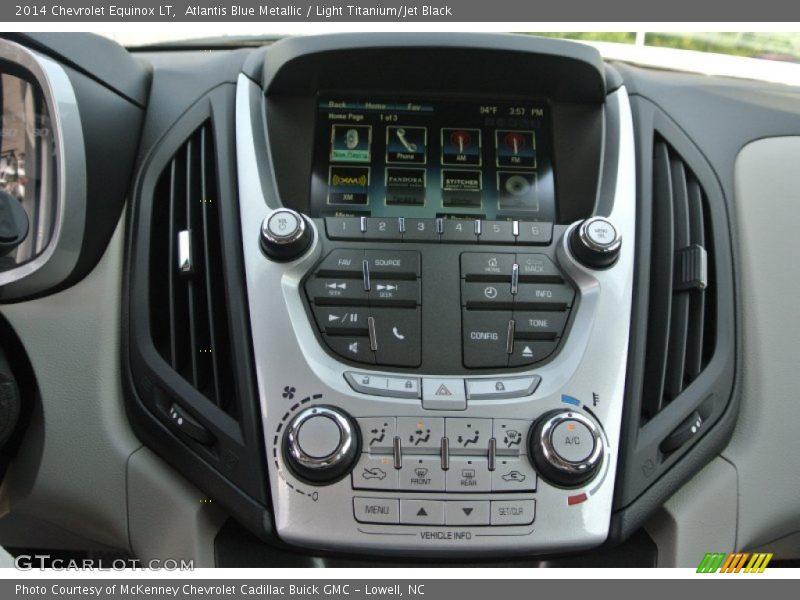 Atlantis Blue Metallic / Light Titanium/Jet Black 2014 Chevrolet Equinox LT