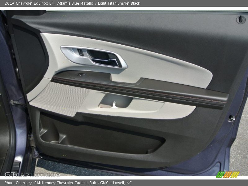 Atlantis Blue Metallic / Light Titanium/Jet Black 2014 Chevrolet Equinox LT