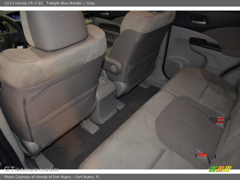 Twilight Blue Metallic / Gray 2014 Honda CR-V EX