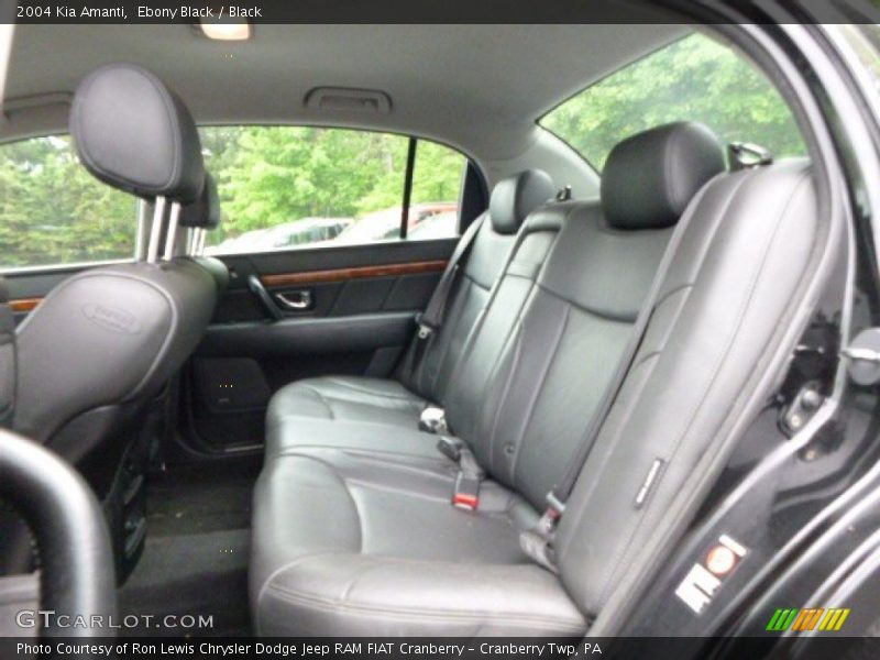 Rear Seat of 2004 Amanti 