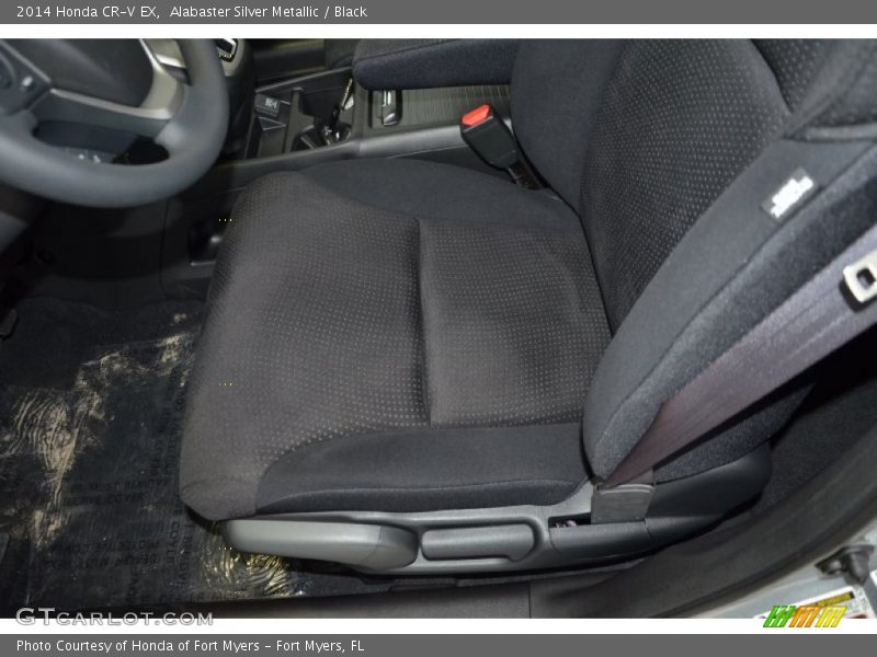 Alabaster Silver Metallic / Black 2014 Honda CR-V EX