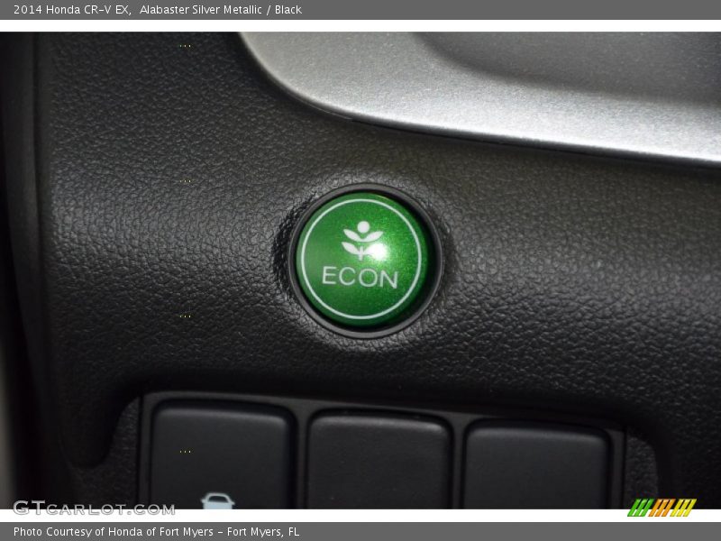 Alabaster Silver Metallic / Black 2014 Honda CR-V EX