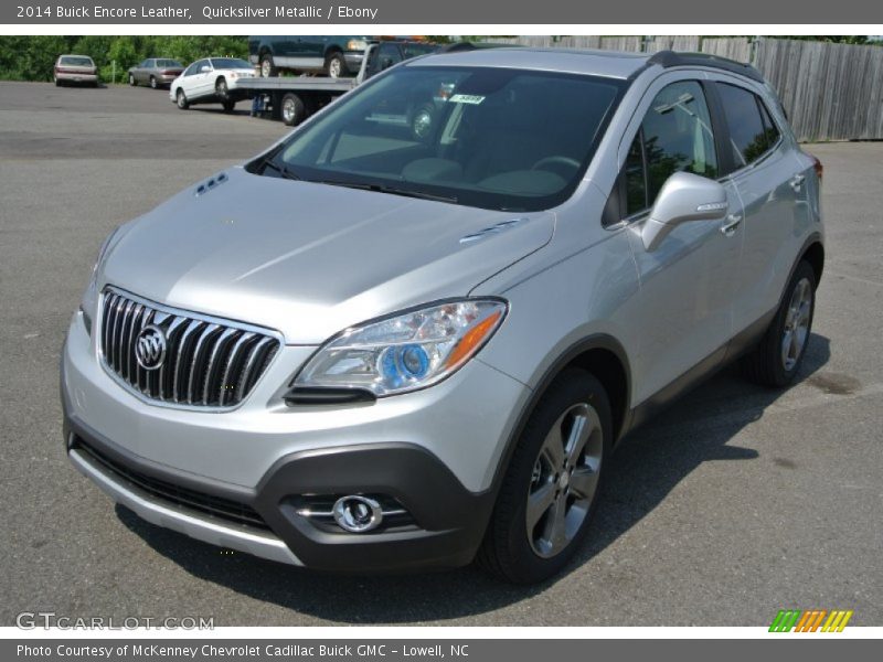 Quicksilver Metallic / Ebony 2014 Buick Encore Leather