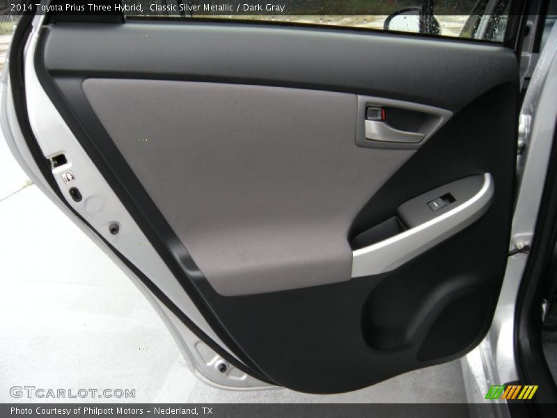 Classic Silver Metallic / Dark Gray 2014 Toyota Prius Three Hybrid