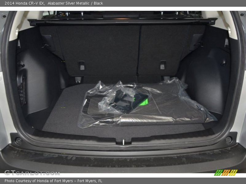Alabaster Silver Metallic / Black 2014 Honda CR-V EX