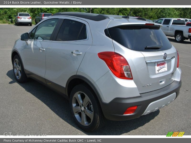 Quicksilver Metallic / Ebony 2014 Buick Encore Leather