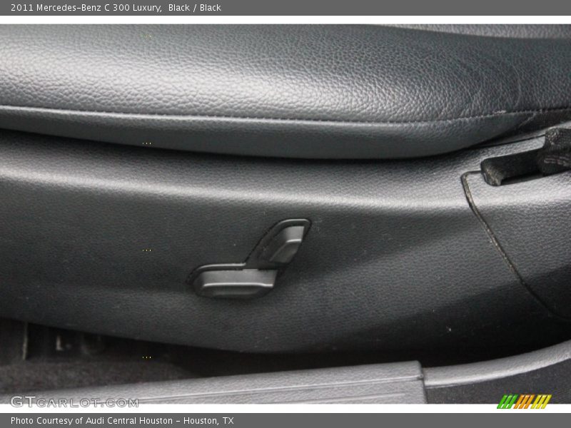 Black / Black 2011 Mercedes-Benz C 300 Luxury