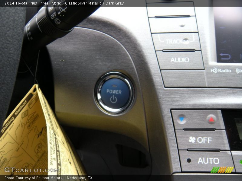 Classic Silver Metallic / Dark Gray 2014 Toyota Prius Three Hybrid