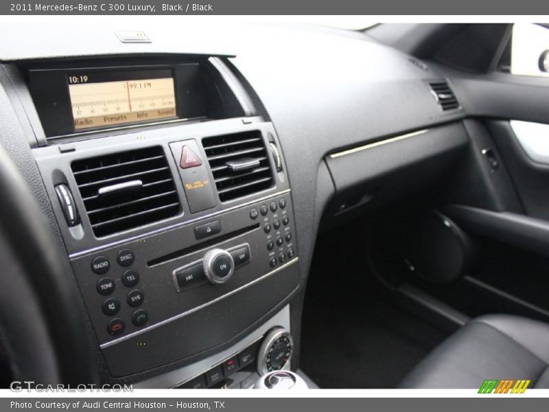 Black / Black 2011 Mercedes-Benz C 300 Luxury