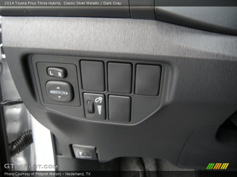 Classic Silver Metallic / Dark Gray 2014 Toyota Prius Three Hybrid