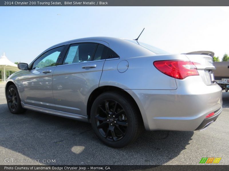 Billet Silver Metallic / Black 2014 Chrysler 200 Touring Sedan