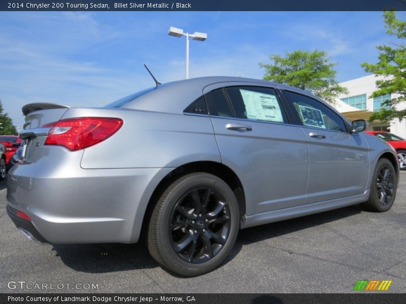 Billet Silver Metallic / Black 2014 Chrysler 200 Touring Sedan