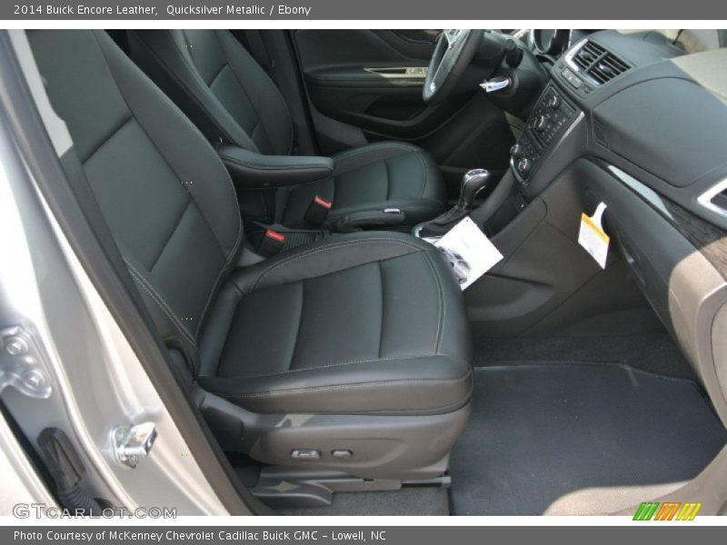 Quicksilver Metallic / Ebony 2014 Buick Encore Leather
