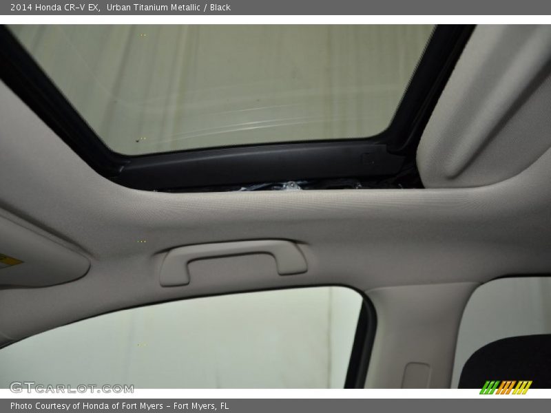 Urban Titanium Metallic / Black 2014 Honda CR-V EX