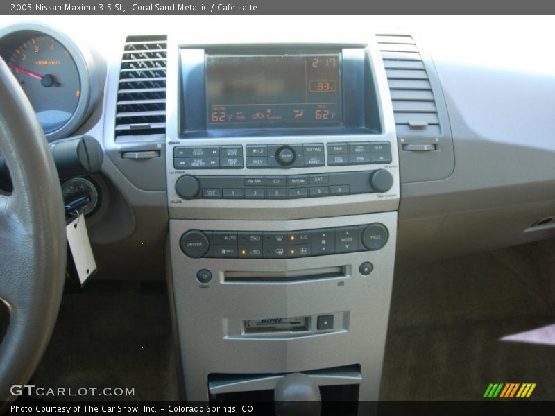 Coral Sand Metallic / Cafe Latte 2005 Nissan Maxima 3.5 SL