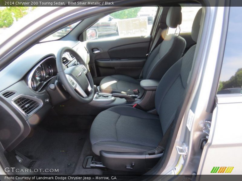 Billet Silver Metallic / Black 2014 Chrysler 200 Touring Sedan