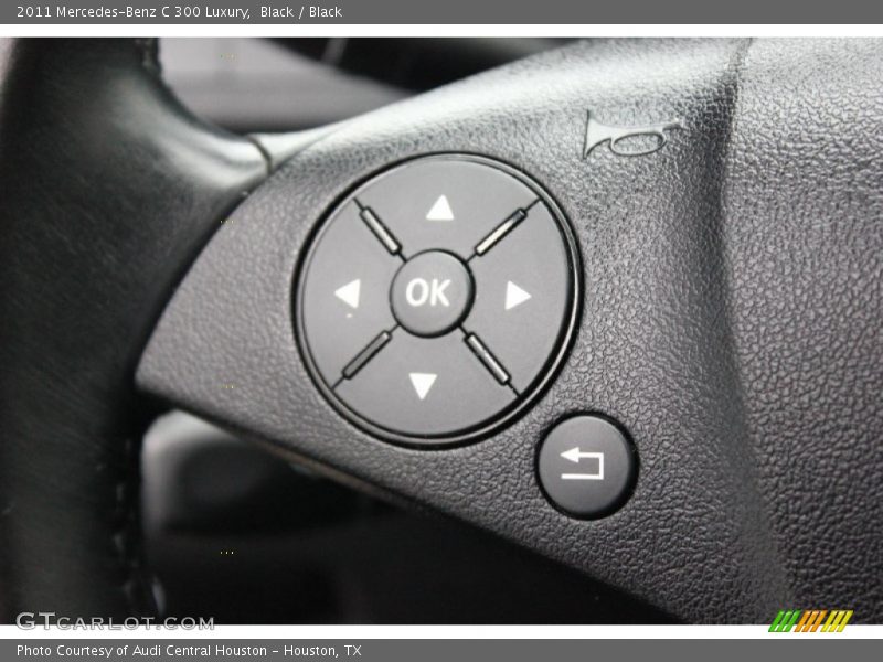 Black / Black 2011 Mercedes-Benz C 300 Luxury