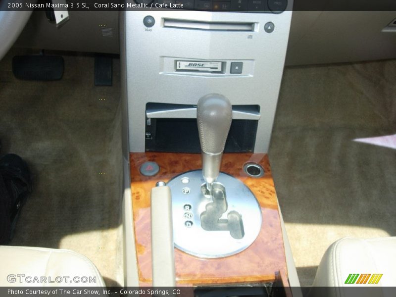 Coral Sand Metallic / Cafe Latte 2005 Nissan Maxima 3.5 SL