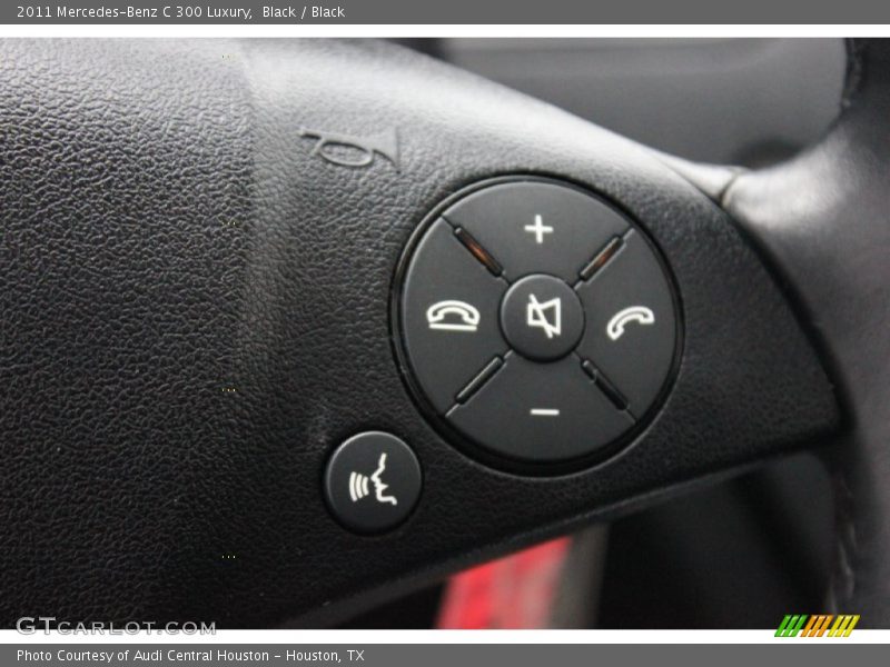 Black / Black 2011 Mercedes-Benz C 300 Luxury